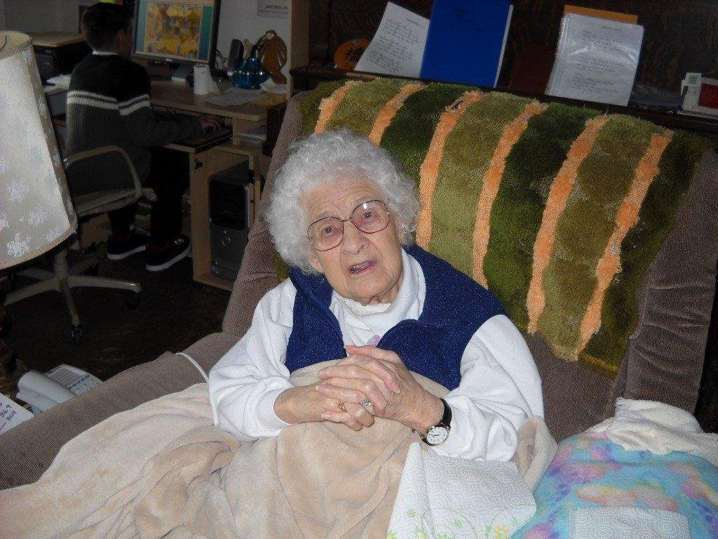 Harriet Modrell, 95 yrs old