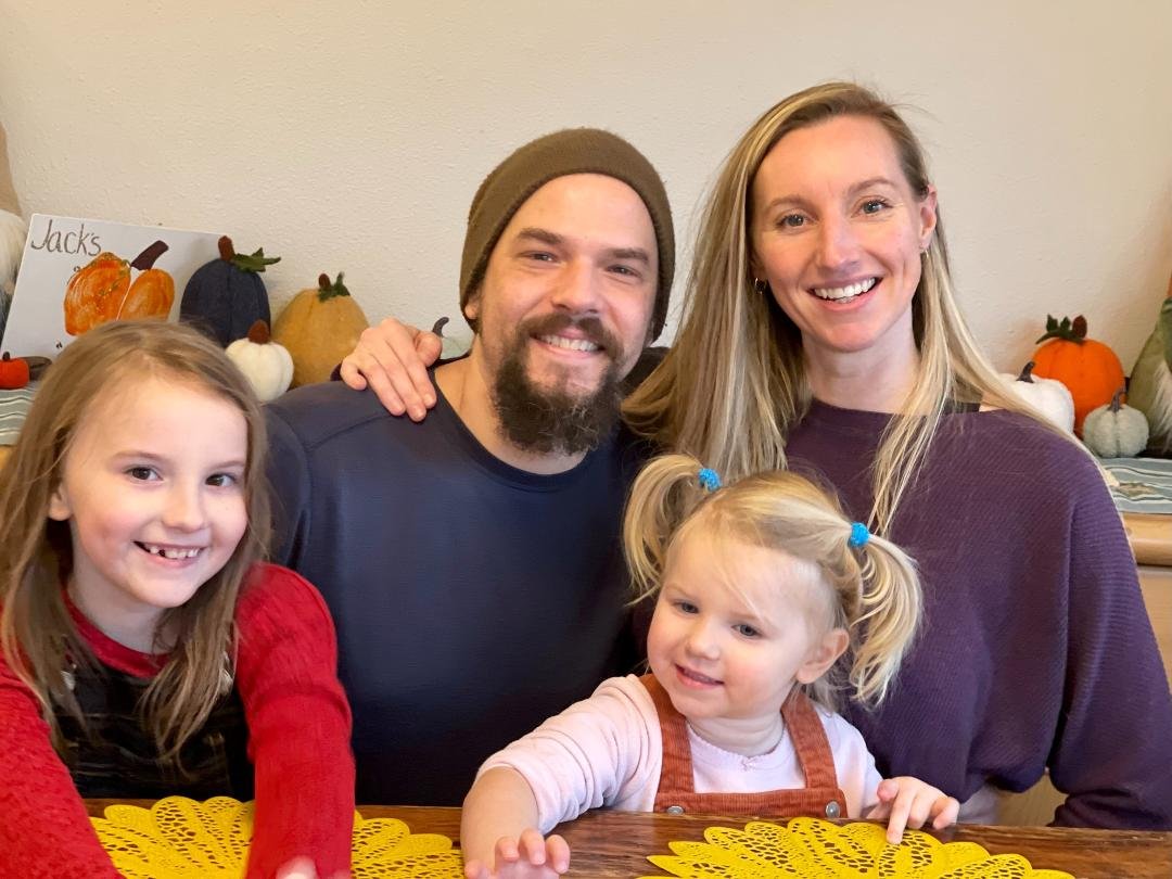 Brandon and family. They don’t get any cuter!