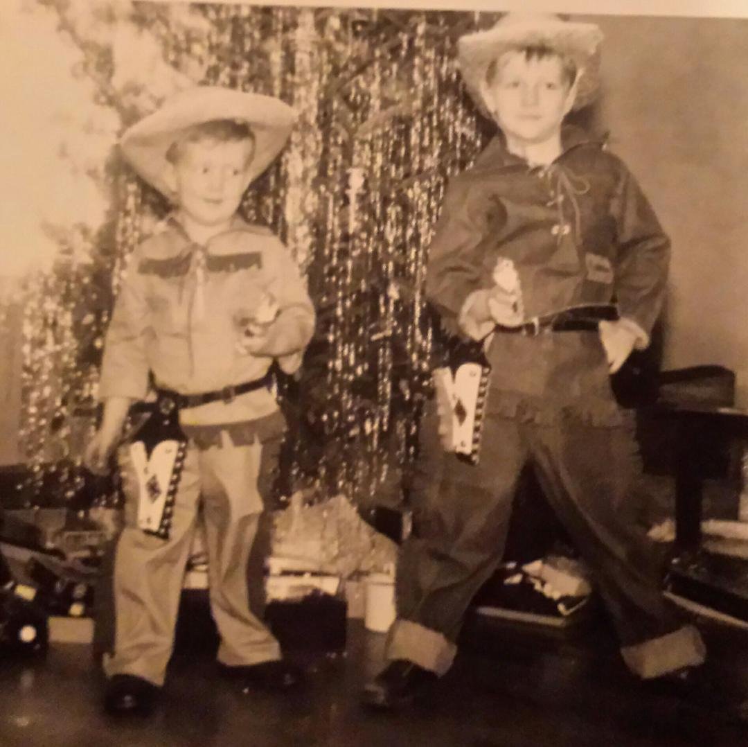 Merry Christmas Everyone! Christmas 1955.