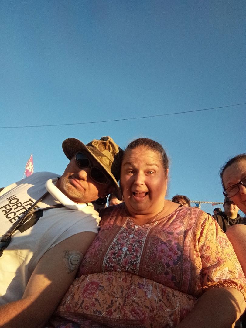 Anthony Hunt & Mandy Hunt to many more years of being fun with us Carla and I