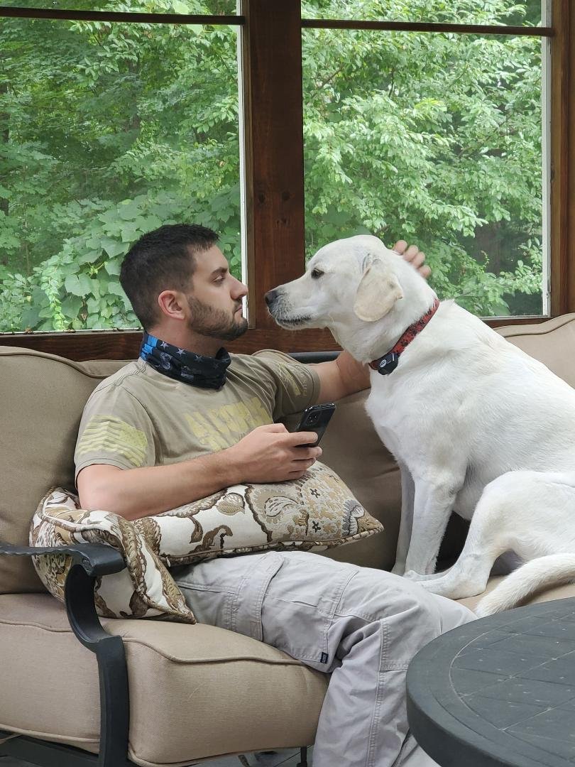 Matthew and Luna discussing the world's problems. lol