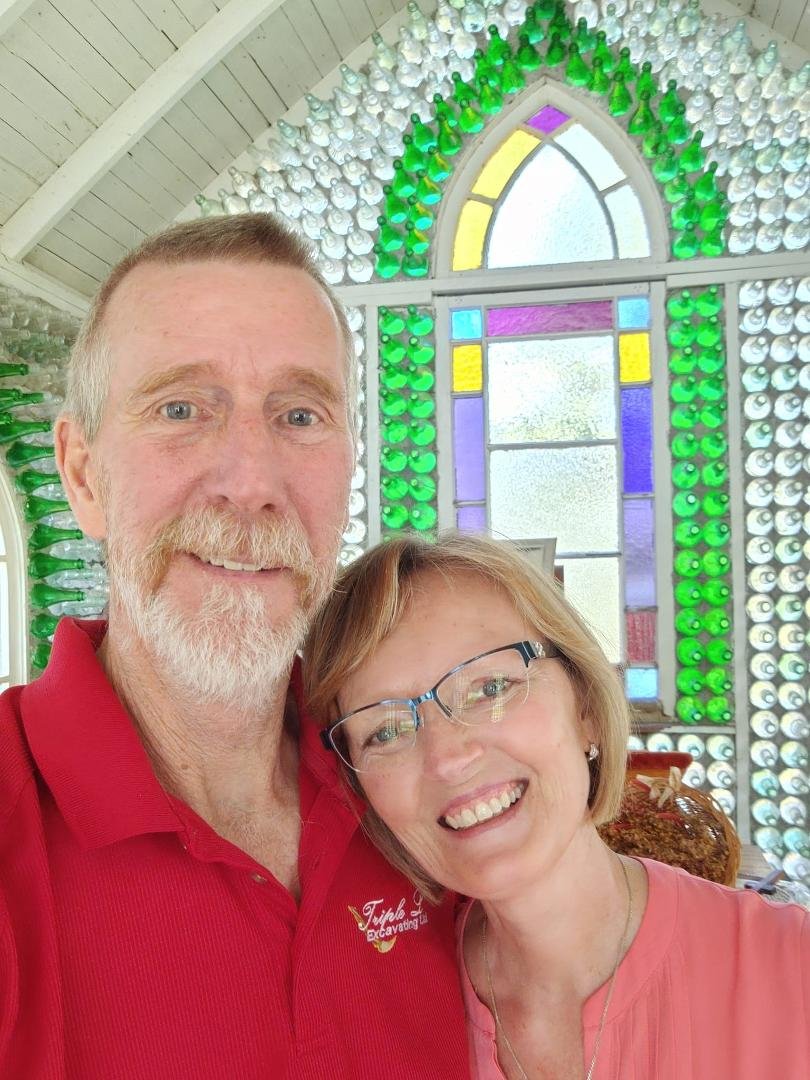 Happy 42nd anniversary to my beautiful wife. Val