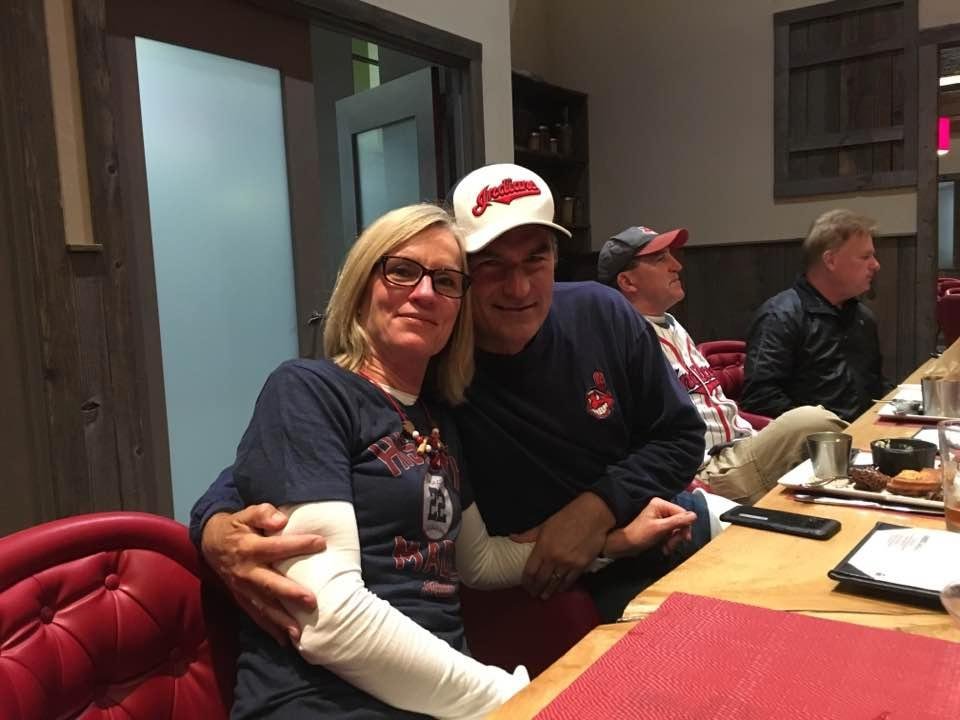 Pre victory meal and drink with Betty & Betty.