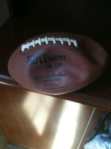 Balls are all checked. We are ready to go. Go Pats!