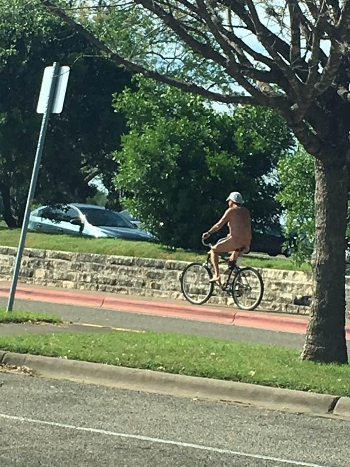 Nothing but a thing. I meant thong. Keeping Austin Weird.