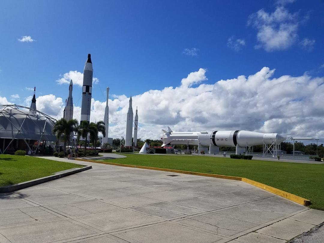 A day at kennedy space center. Free for vets today