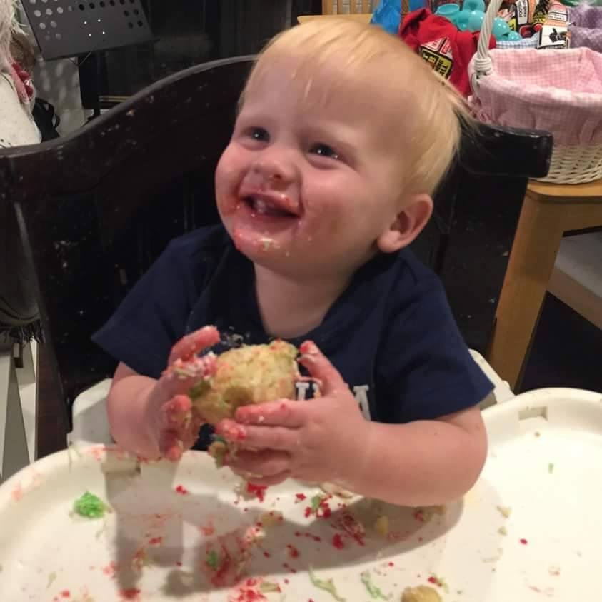 Happy 1st Birthday. Love you.