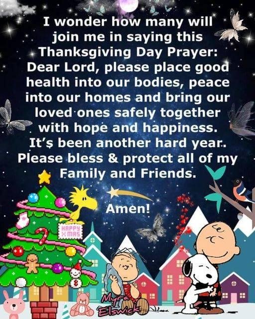 HAPPY THANKSGIVING DAY 2021, IT'S NOT BEEN AN EASY YEAR, BUT THERE ARE STILL MANY THINGS TO BE THANKFUL, COUNT YOUR BLESSINGS AND HAVE A GREAT DAY