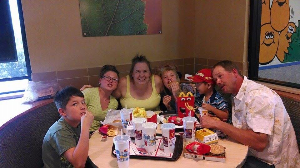 Evans birthday! The crew