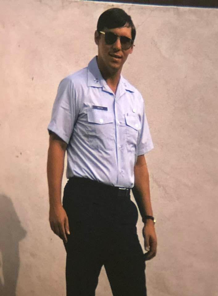 Me circa 1974 Bergstrom AFB Captain USAF dental corp