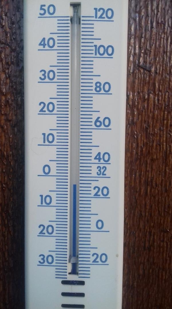 Lanton at 8am this morning.