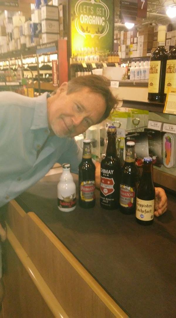 Happy Anniversary! Belgium beer!