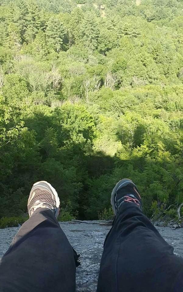 My daughter is out hiking and just looking at what she sees is giving me panic attacksw