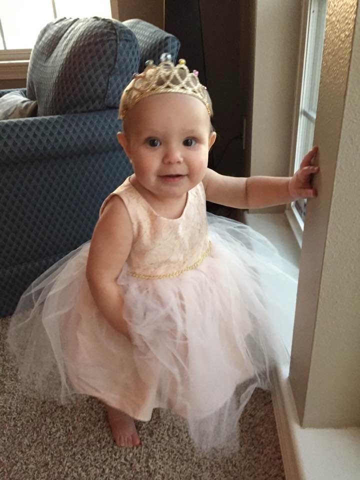 My youngest Granddaughter Ryanne James Nelson, who turned 1 year old. Her middle name is in honor of her Grandfather Jim.