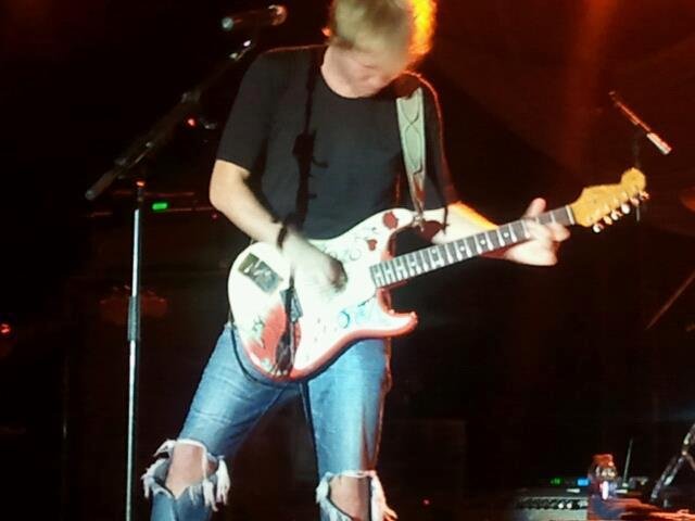 Finished show with a scorching version of Voodoo Child