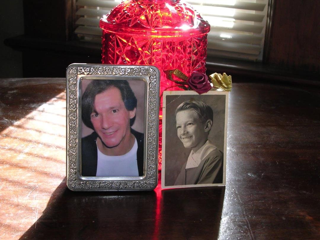 Today is a day of both wonderful memories mixed with sadness......I was an excited and proud 11 year old first time aunt when Michael was born........a beautiful blond boy with a great smile........He was an altar boy at my