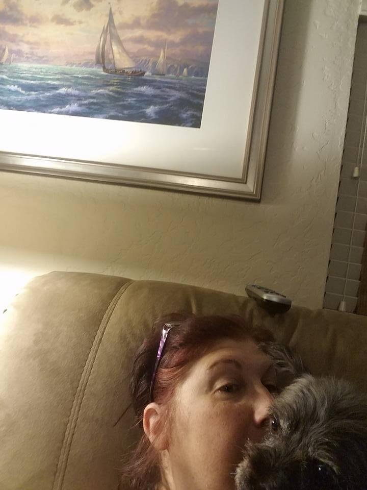 Me n inky. mommy- puppy time