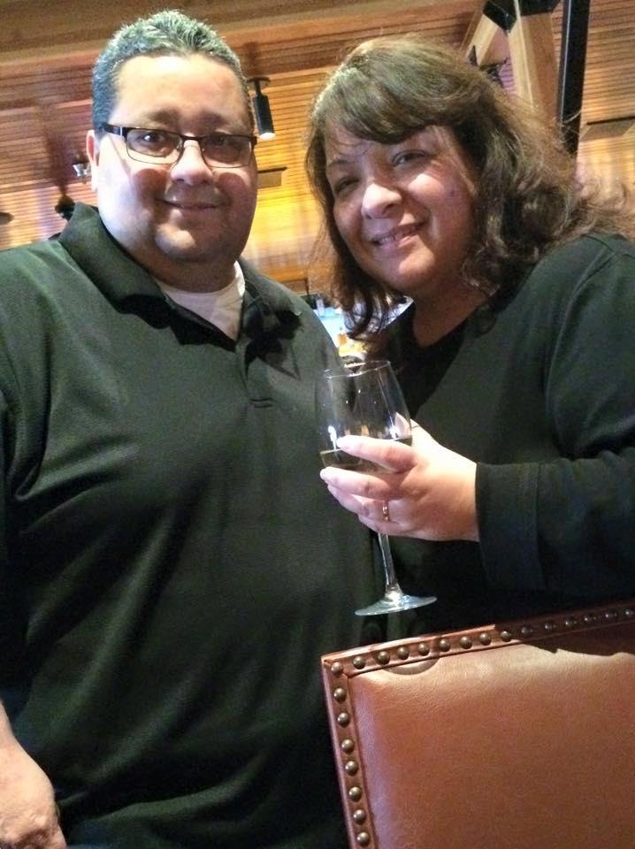 Celebrating with the birthday girl and my Sister-in-law who was camera shy.