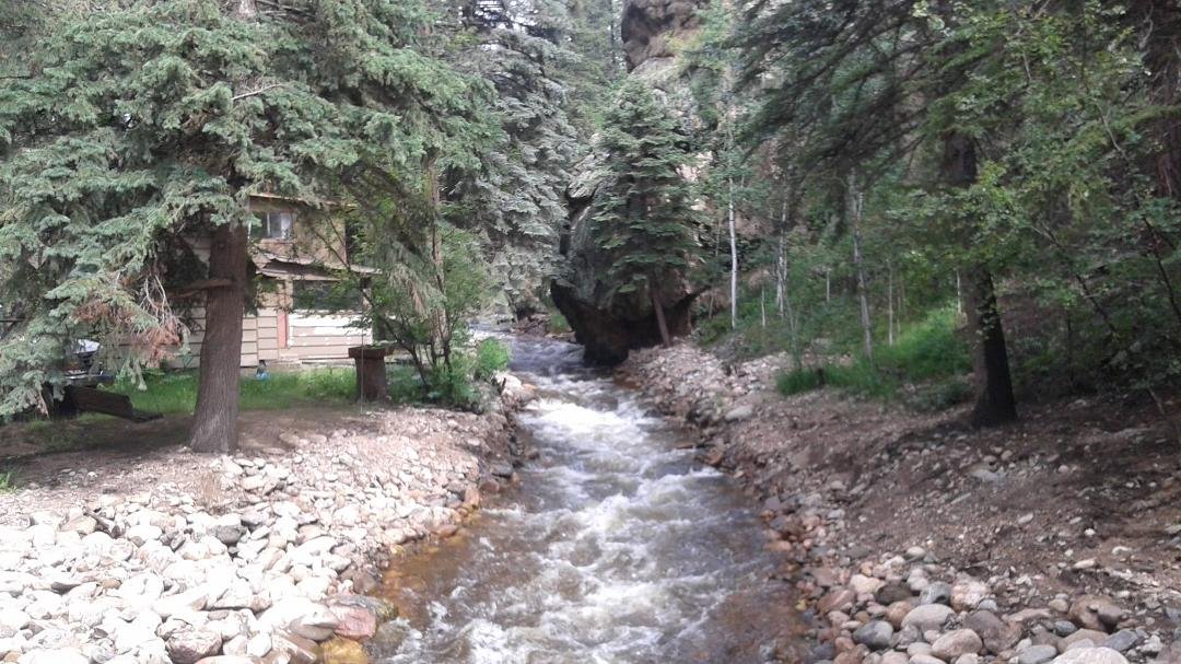 Outside our cabin