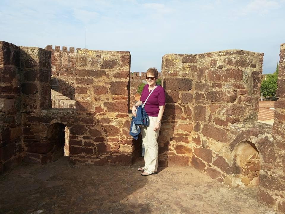 The castle in Silves, Portugal
