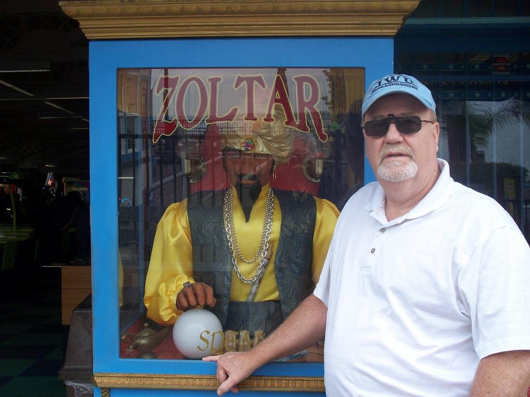 Neal and a fortune teller