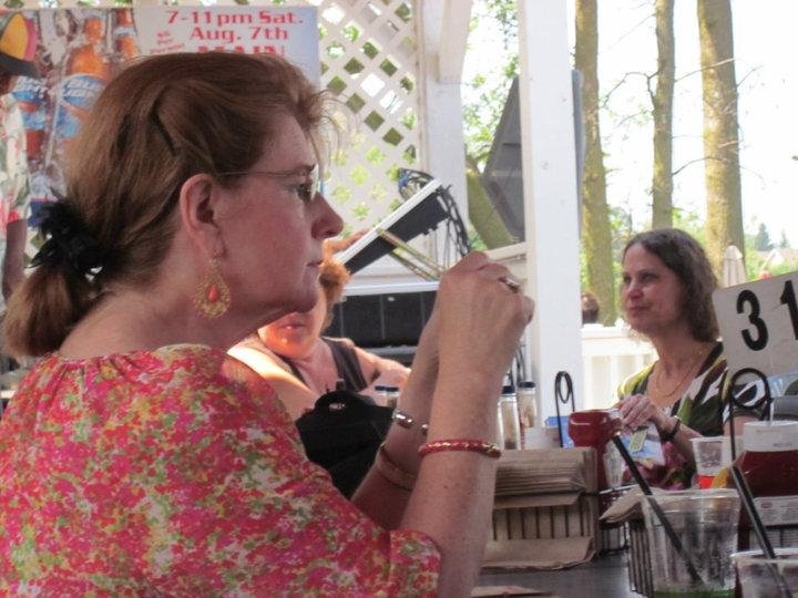 Vikki Solomon's album, Aug. birthdays at Lindy's  2010
