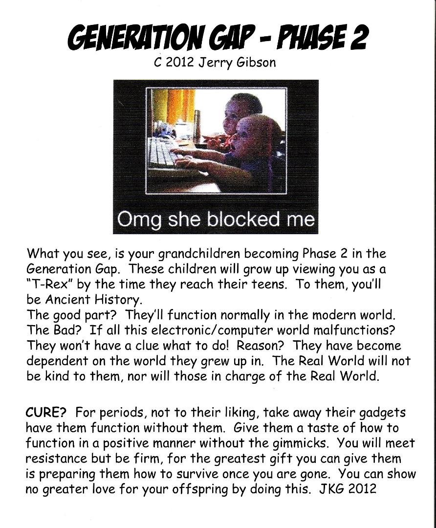 So So TRUE !!!! ( thanks Jerry!! )