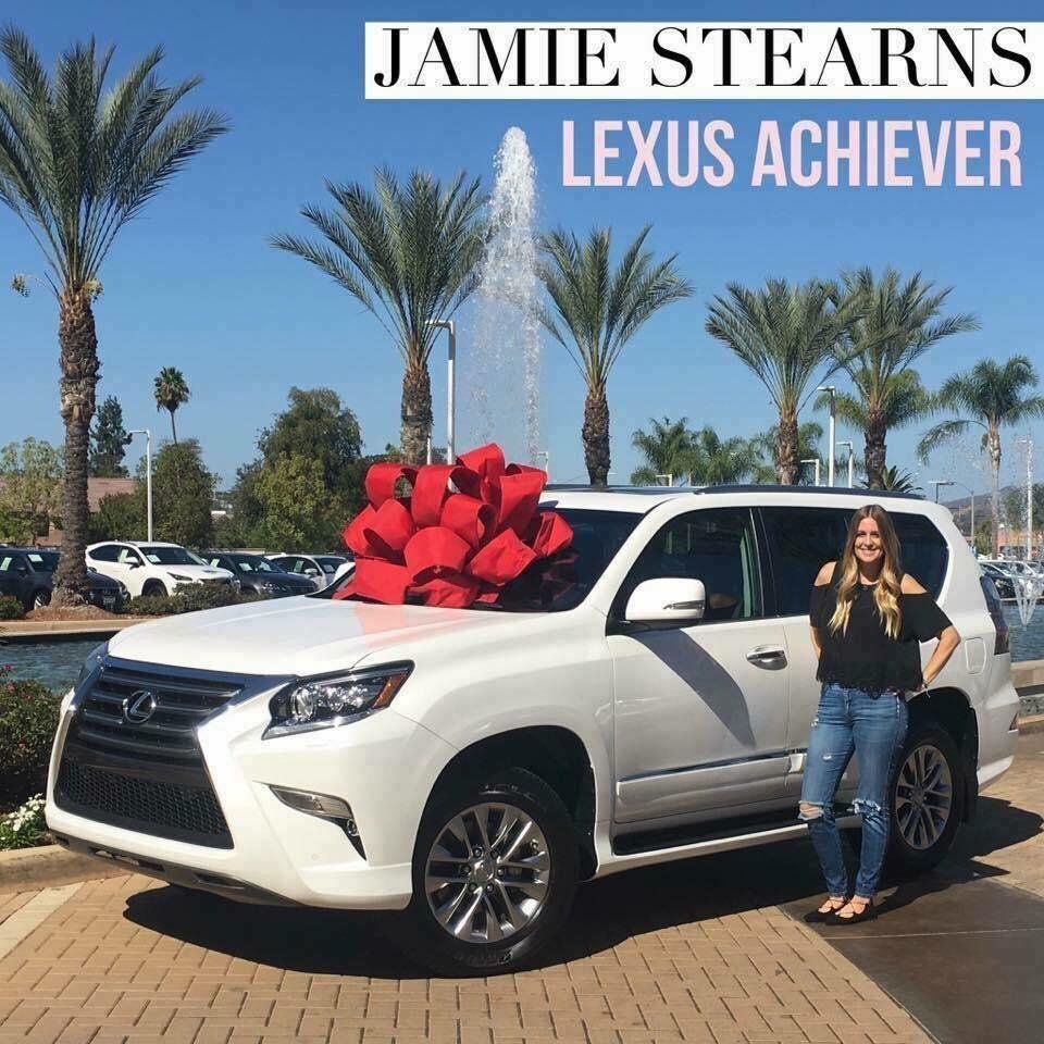 “I'm going to do this. I'm going ALL in. And I don't know how I will do it, but I'm going to be a Lexus Achiever.’ Jamie Stearns, Dec 2015.

October 30, 2017, 21 months after she said YES, SHE did it. She is a Lexus Achieve