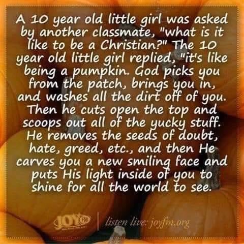 My cousin shared this on her Facebook page. I liked it so much, I wanted to share it too.
