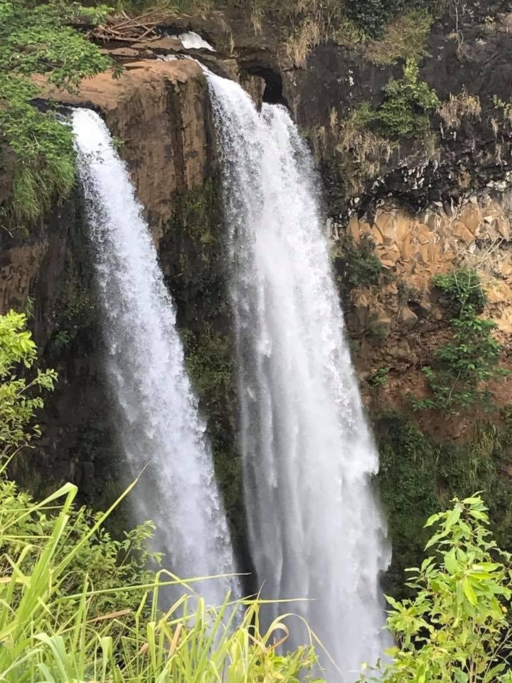 First big falls seen