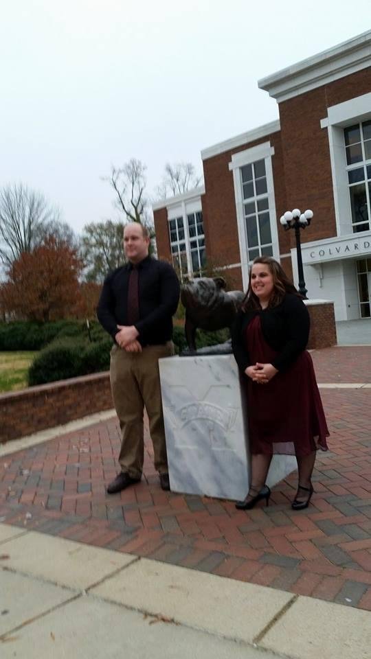 I like this one, too. With Bully. Got to admit MSU is a beautiful campus. Wish it hadn't been so cold!