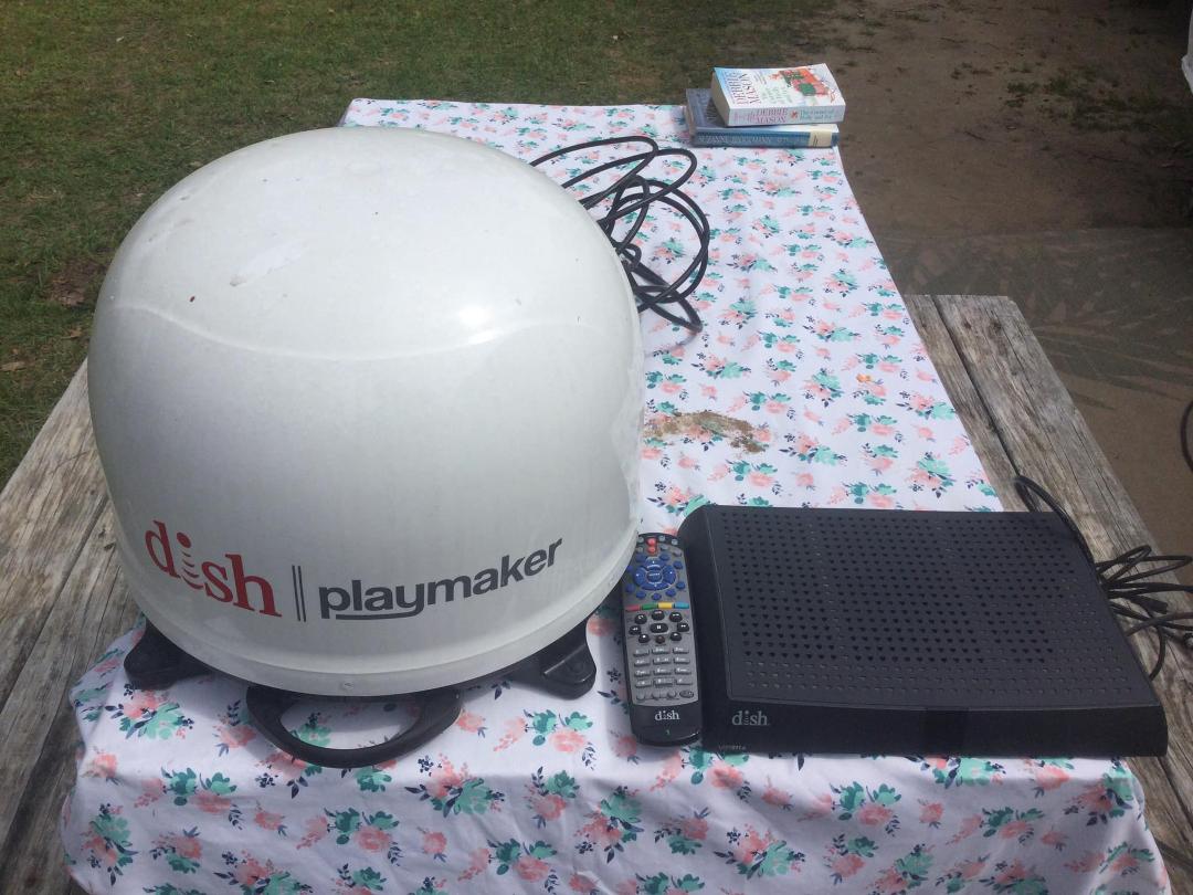 Dish dome and Box for rv $200