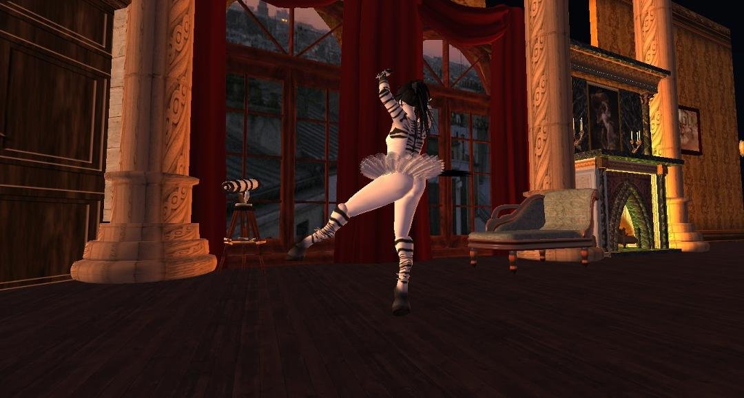 The young Giry in the office of the Paris opera company