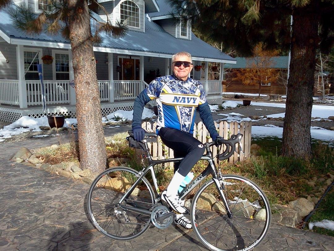 First day on the bike this month--two good climbs--IT FELT GREAT!!