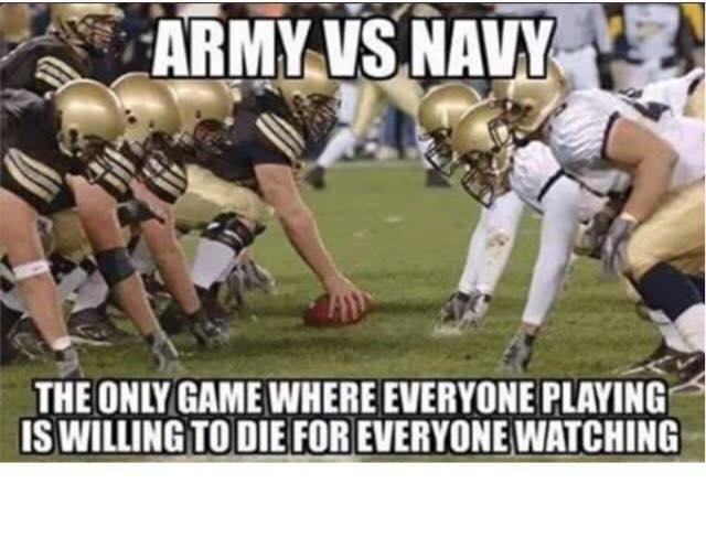 If you're a fan of college football your bucket list has to include attending an
Army-Navy Game.  I've been to two and no other college game compares.  It's always the last regular season game and the only game being played