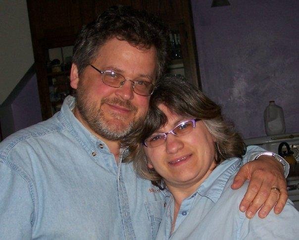 Me and my wife, Torie.