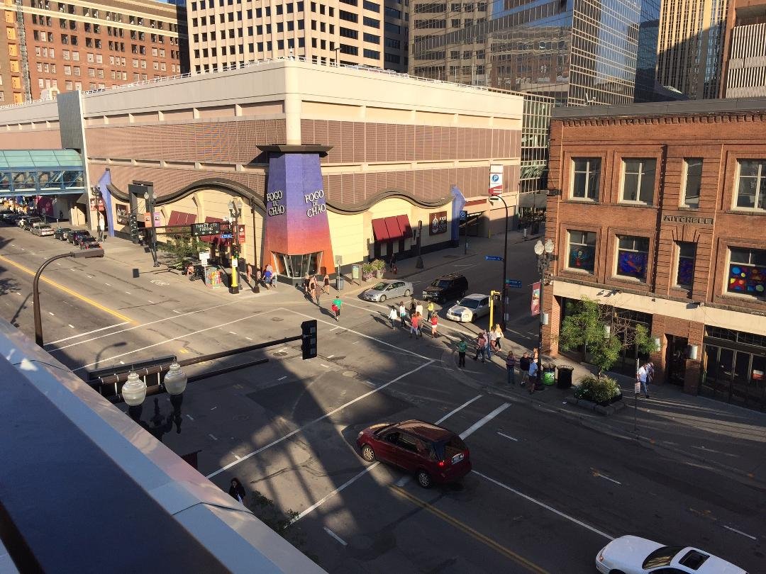 From the rooftop bar at "Seven"