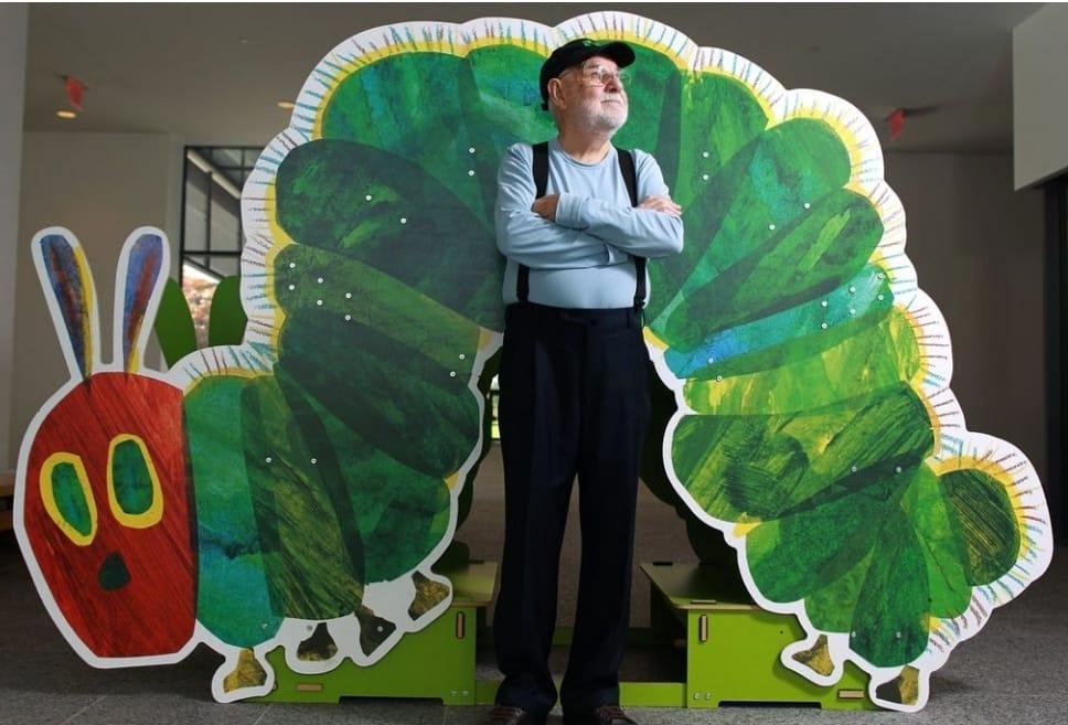 Sunday, May 23rd was a dark day for children's literature. An amazing man who brought brightness, texture, and color to our littles through the written word and his mind boggling illustrations passed away. Thank you for you