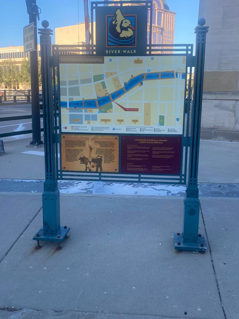 River walk map