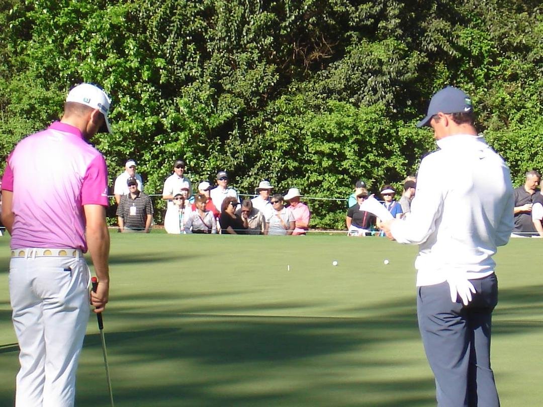 Rory turning his back on me....