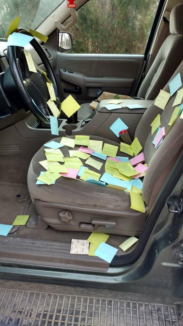 This is what happens. When your lovely daughter has time on her hands.