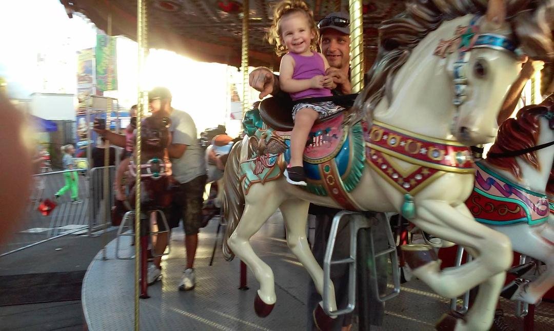 rylee first fair ride.