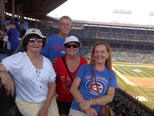 Warm day at the ol' ballpark.