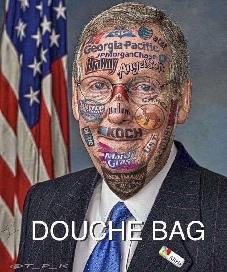 Do us all a favor, Kentucky, and get rid of this scum bag you keep sending back to Washington... vote him out!!!