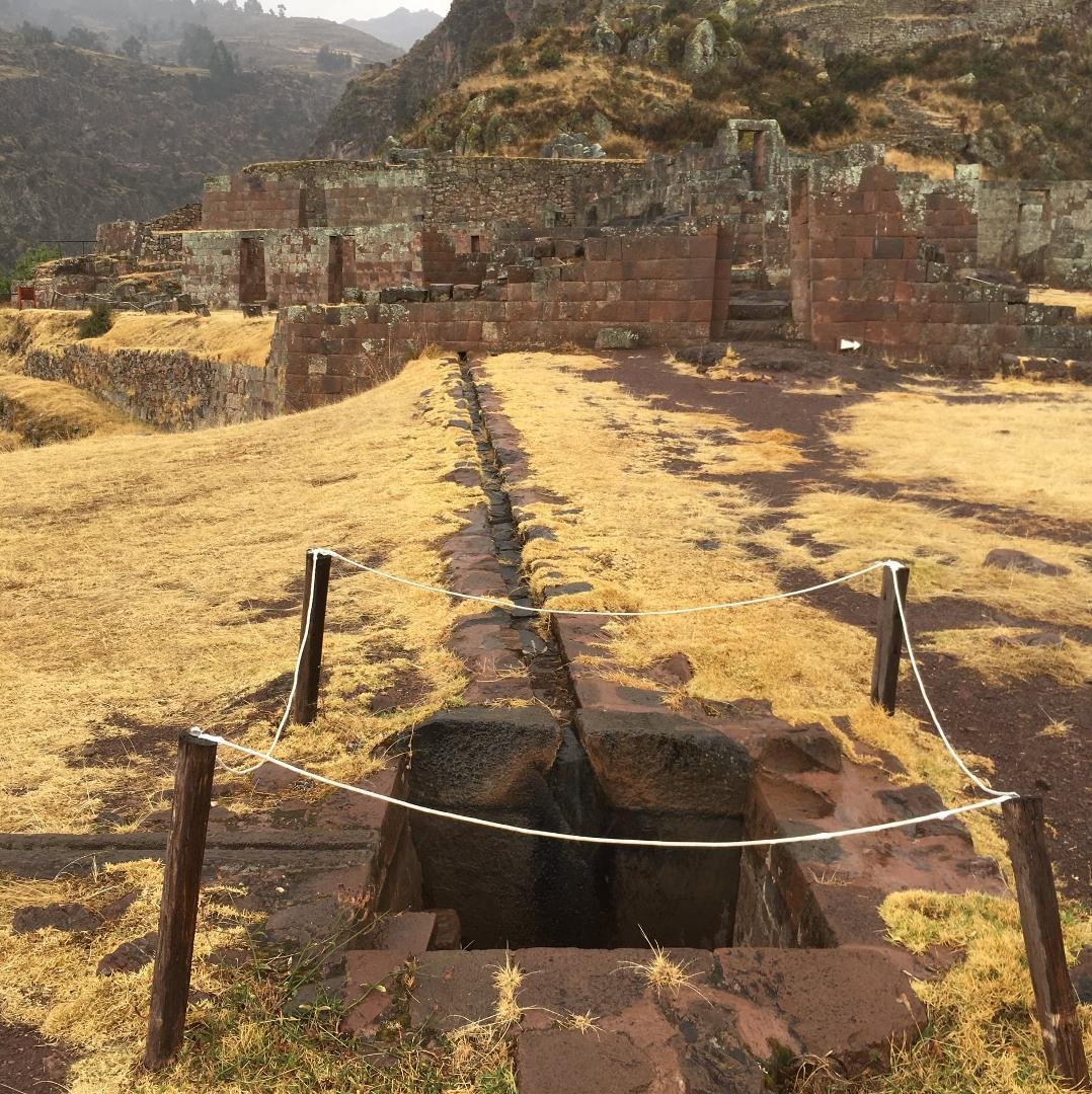 Water system which flows through this area.