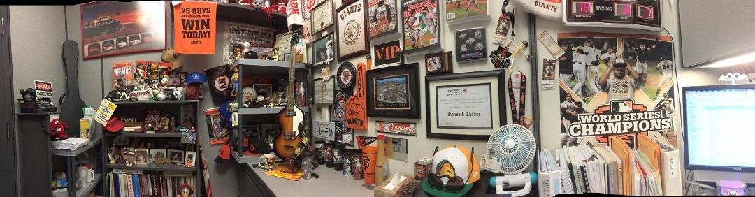 Just spent 5 hours redecorating and cleaning my office!! I can't remember the last time this happened!! LOL. Thanks to the wife!!