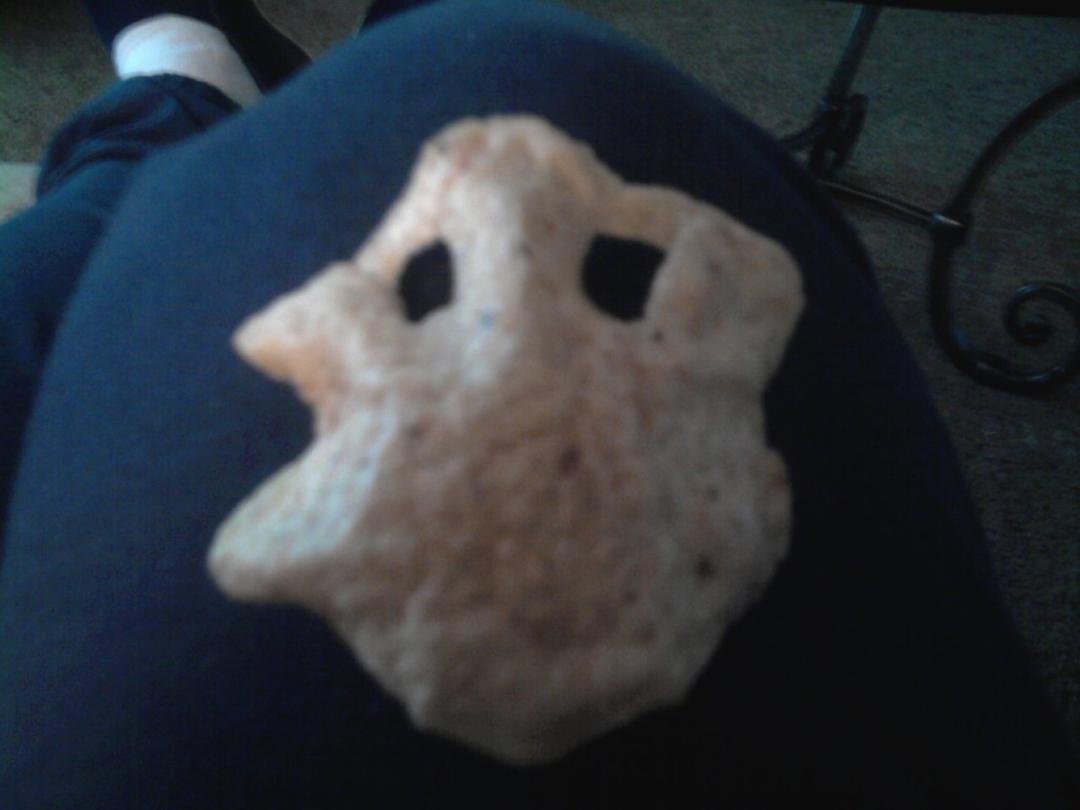 This was in a bag of corn chips I was eating today....HALLOWEEN!!!...SPOOKY???