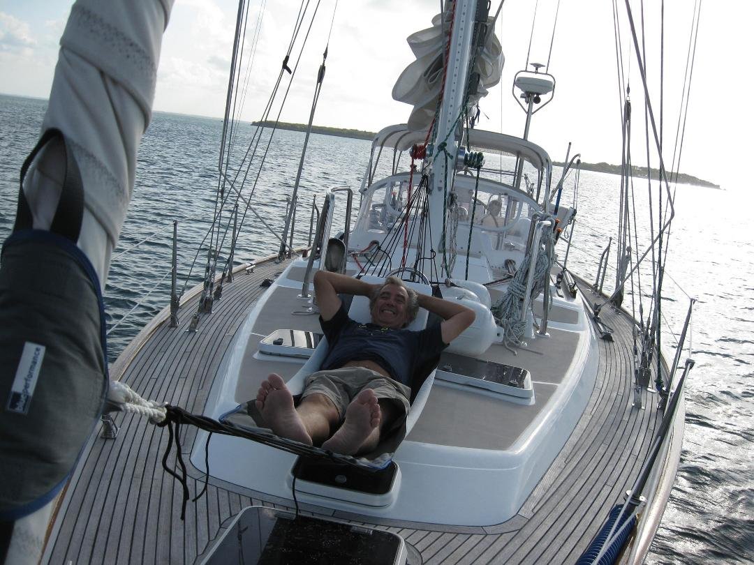 My lard ass in hammock Sarah Bahamas