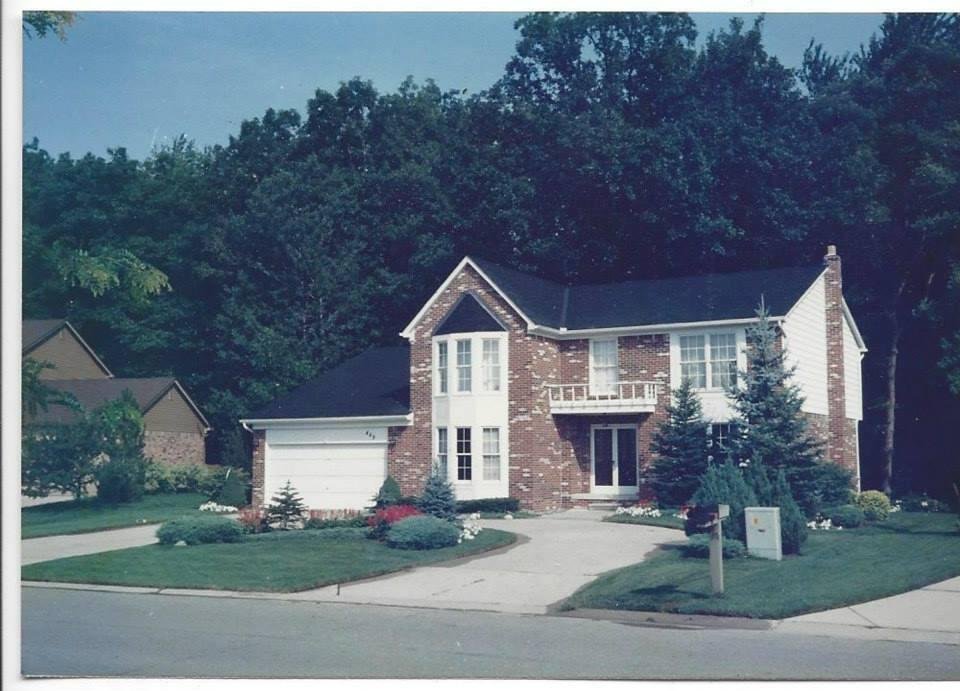 Our home when we lived in Rochester Hills, MI 1975 thru 2002.