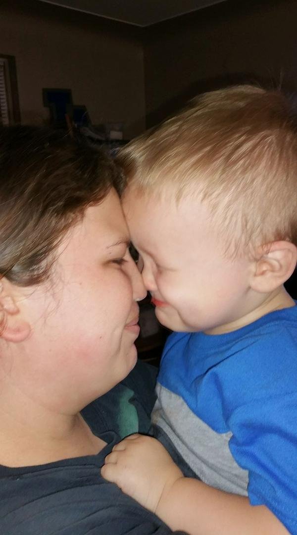 Two of my favorite love ones, my daughter and oldest grandson. Love them forever.